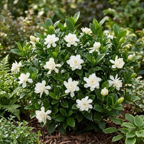2 Frostproof Arabian Jasmine Plants, Indoor Outdoor Flower, 4-9 Inches - Image 3