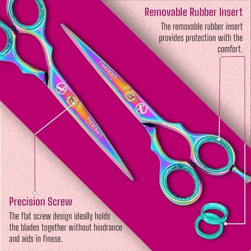 Tycon Hair Cutting Scissors Professional 6.5" – Japanese Stainless Steel, 2.7" Razor Edge Blade Barber Scissors – Ergonomic design - Precision Hair Scissors for Smooth Cutting - Salon & Personal Use - Image 4