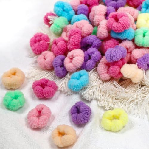 400PCS Baby Hair Ties,No Crease Small Hair Ties for Baby Girls Infants Toddlers,No Damage Elastic Hair Ponytail Holder Hair Accessories hair ties for little girls - Image 4