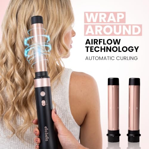 ELLA BELLA® 6 in 1 Professional Hot Air Styler & Straightener, Fast Drying - Image 4