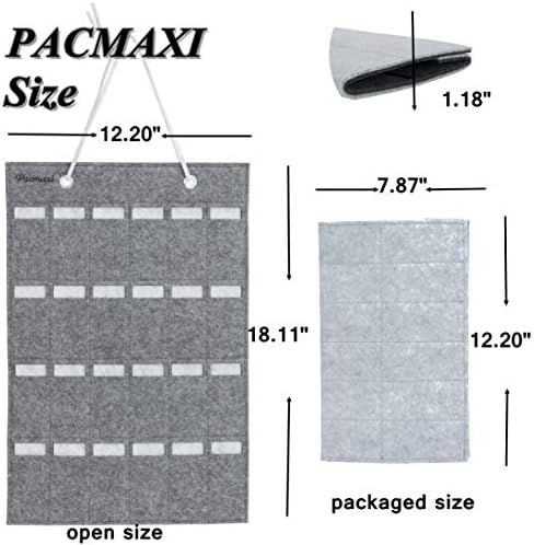 PACMAXI Hanging 24 Watch Band Hanging Storage Organizer(Grey) - Image 4