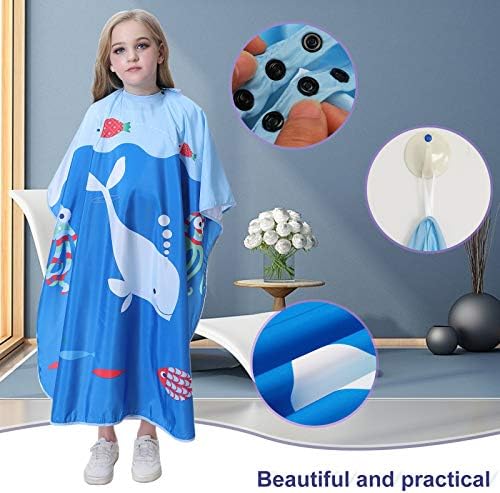 Kids Barber Cape - Professional Hair Cutting Cape,Salon Capes for Hair Stylist Shampoo Haircut Cape Barber Supplies - Image 7