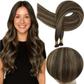 Full Shine Genius Weft Extensions Sew In Human Hair Add Volume 22 Inch 120g by FullShine