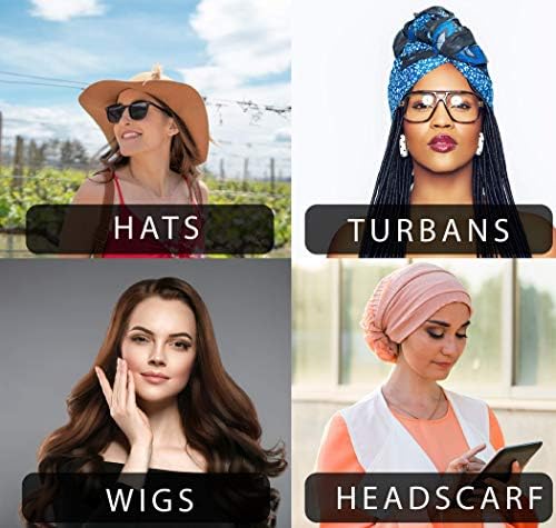 Wig Grip Headbands For Women- Adjustable To Custom Fit Your Head - Velvet Comfort - Wig Bands No Slip Breathable Lightweight Material For All Day Wear! Keep Wig Comfortably Secured - Image 6