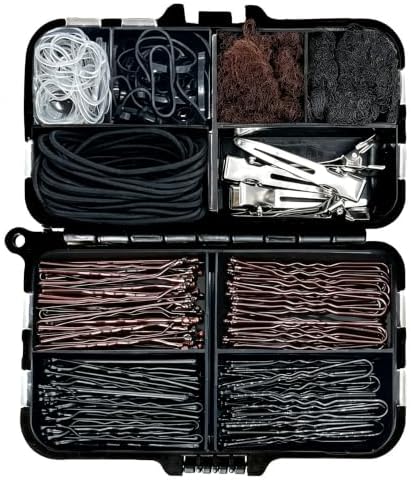 126Pcs Hair Accessories Kit, Bobby Pins Set, Dance Hair Kit by MAKEWORKEASIER