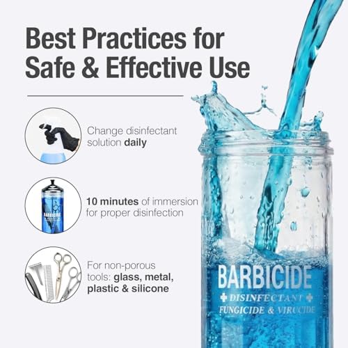 BARBICIDE Disinfectant Concentrate, Pint 16 Fl Oz, 2 Pack - Image 6