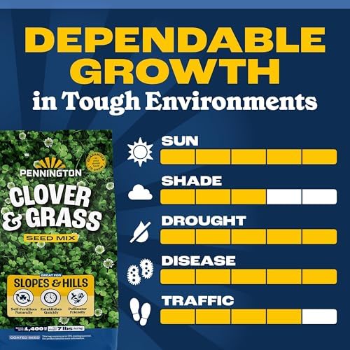 Pennington Clover Grass Seed Mix for Lawn 7lb - Image 7