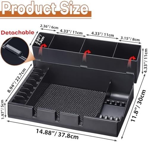 Noverlife Large Barber Station Organizer for Corded Clippers & Guards - Image 4