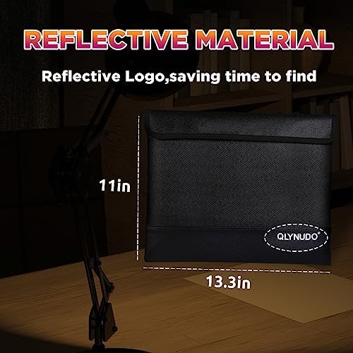 4200°F Fire Proof Bag for Documents, Waterproof Safe Pouch for Cash - Image 6