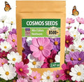 LUOJIBIE Cosmos Seeds, 8500+ Mixed Colors Cosmos Seeds for 2026, High Germination Non-GMO Cosmos Flower Seeds for Planting, Wildflower Seeds for Planting Indoor Outdoor, Open Pollinated by LUOJIBIE