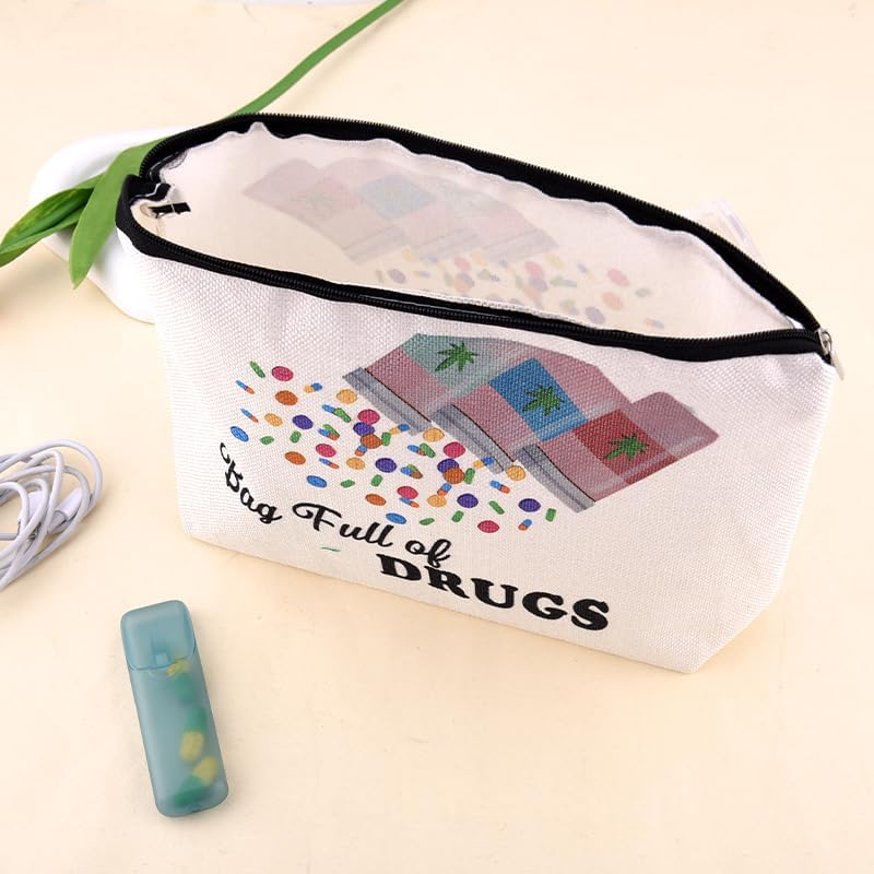 Medicine Drug Bags for Travel Pharmacy Birthday Christmas Gifts for Pharmacist Nurse Female Nursing Students Doctor Pouch Medical Patient Bag Med Physician Practitioner Accessories Bag Gifts for Women - Image 6