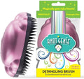 Knot Genie Detangling Hair Brush for Kids (Petal Pink) | Original Full Size | Perfect for Curly Hair, Gently Separate Tangles, Leaves Hair Smooth & Shiny | The Pain Free Knot Detangler by KnotGenieDetanglingBrush