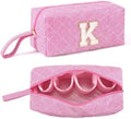 Personalized Hair Tool Travel Bag for Dyson,Pink Initial K by Ankick