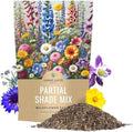 Bulk Wildflower Seeds Partial Shade Mix - 1 Pound Bag Over 120,000 Open Pollinated Annual and Perennial Seeds by SweetYards
