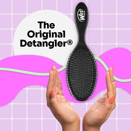 Wet Brush Hello Kitty and Friends Original Detangler Hair Brush, Cinnamaroll, Ultra-Soft IntelliFlex Bristles, Easy Detangling For All Hair Types (Wet Dry & Damaged), Women & Men (Pack of 2) - Image 2