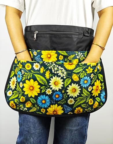 Waterproof and Bleach-proof Hair Stylist Apron with 7 Pockets for Men Women - Image 3