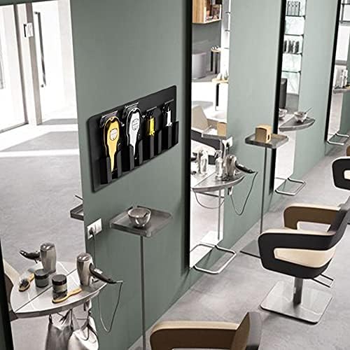 2Pcs Clipper Holders for Barbers, Barber Clipper Organizer, Hair Trimmer Storage Rack (Wall Mount) - Image 7
