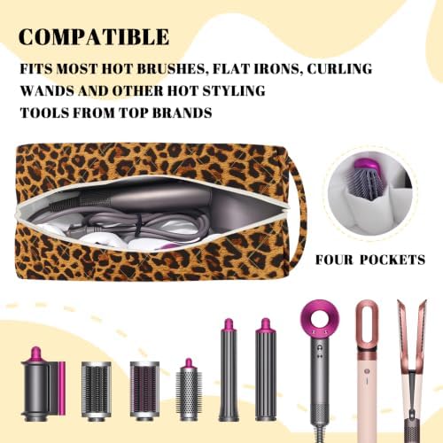 Hair Tools Travel Carrying Bag, Quilted Floral Bag for Shark Flexstyle - Image 3