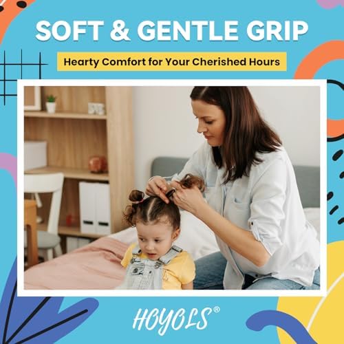 HOYOLS Mini Rubber Bands, 1500 Pcs Multicolor Hair Ties for Braids - Image 6