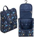 Remobia Hicol Cute Cartoon Hanging Kids Toiletry Bag Children Travel Cosmetic Makeup Organizer Wash Bag Shower bag Over Night Bag Camping Shaving Kit Bag for Boys & Girls (Sea World) by Remobia+Hicol