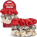 Kitsch Holiday Satin Scrunchies or Women - Multi Color, 3pc by Kitsch