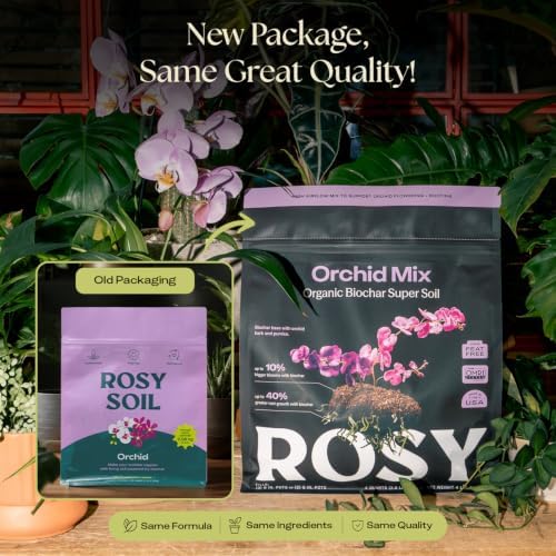 Rosy Soil Orchid Potting Mix, 4 Quarts - Image 2