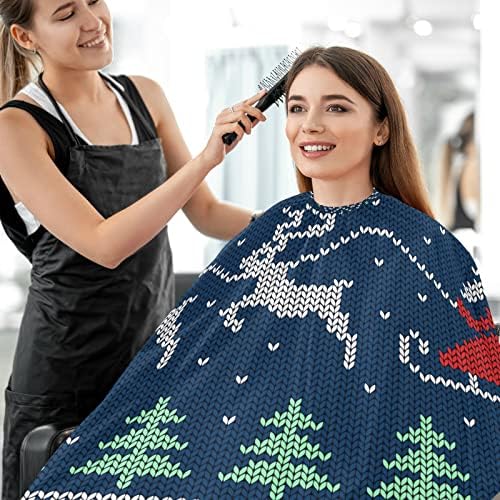 Barber Capes Polyester Hair Cutting Salon Cape with Snaps Beard Bib Hairdresser Gown Stylist Cape For Men Women - Image 4