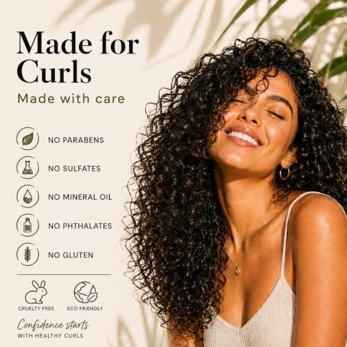 Colocho Leave In Conditioner for Curly Hair, Hydrating Curl Cream, 16 oz - Image 6