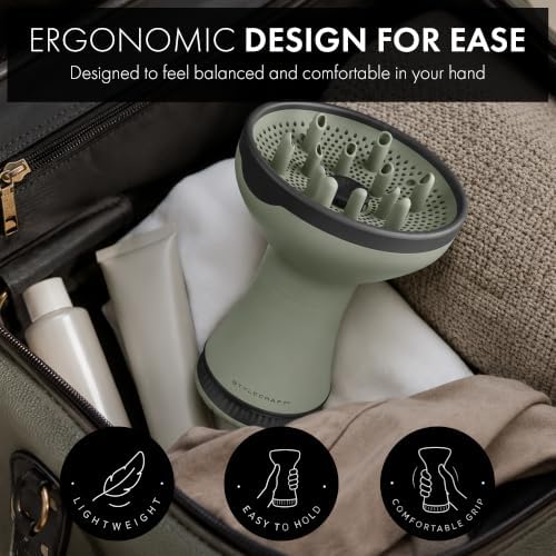 Stylecraft Sage 2-in-1 Diffuser Hair Dryer for Curly Hair & Defined Styling - Image 6