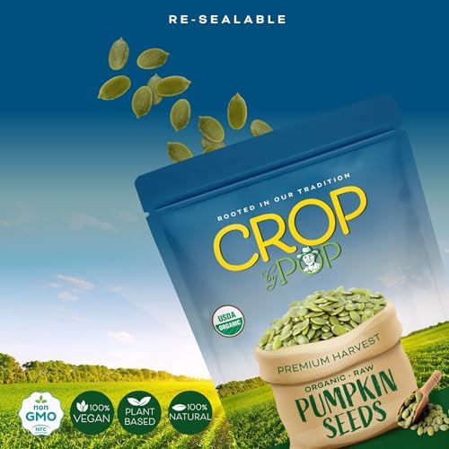 CROP BY POP - Organic Raw Pumpkin Seeds (16 Oz - 1 LB) - Image 4