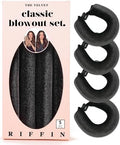 Classic Heatless Curls Overnight Rods No Heat Hair Curlers to Sleep in Foam Soft Hair Rollers for Thick & Long Hair Blowout Look, Heatless Flexible Curling Rod Set with Satin Wrap for Sleeping by RIFFIN