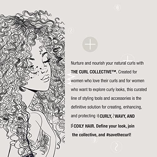 Conair The Curl Collective 3-in-1 Ceramic Curling Wand, 3 Interchangeable Barrels Designed to Create a Specific Curl Pattern - 1/2" Super Slim, 1", and 1 1/4" to 1" Tapered - Image 4