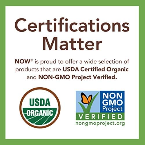 NOW Foods, Certified Organic Sunflower Seeds, Raw and Unsalted, Source of Fiber and Vitamin E, Hulled for Great Taste, Certified Non-GMO, 16-Ounce (Packaging May Vary) (Pack of 2) - Image 3