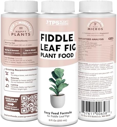 Fiddle Leaf Fig Fertilizer, Liquid Plant Food for Bigger Leaves, 1 Gallon - Image 5