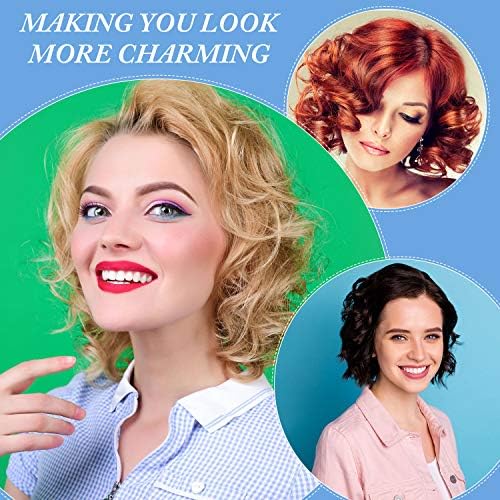 WILLBOND 28 Pieces Heatless Curlers No Heat Spiral Curls Hair Curlers Styling Kit with 2 Pieces Styling Hooks for Most Kinds of Hairstyles (Assorted Color, 15 cm) - Image 4