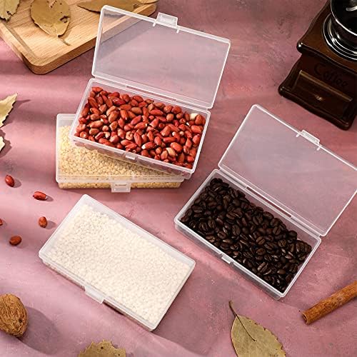 Jetec 18 Pieces Small Clear Plastic Storage Box, 5.2 x 3 x 1.2 Inch - Image 4