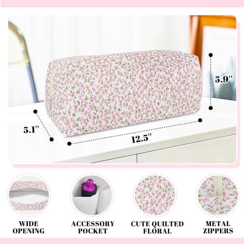 Hair Tools Travel Carrying Bag, Quilted Floral Bag for Shark Flexstyle - Image 4