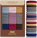 Kanprincess Nylon Hair Ties, 100PCS No-Damage Soft Bands for Women by KANPRINCESS