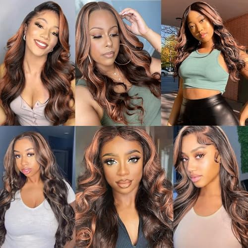 #1b & #30 Ombre Body Wave Human Hair Bundles 28/30/32 Inch - Image 2