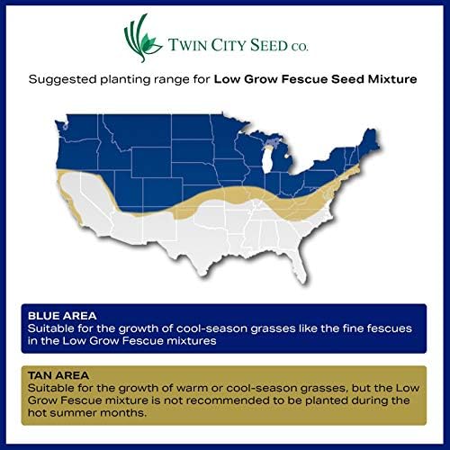Eco Seed (Low Grow Fescue) Lawn Grass Seed Mix, 25 lb - Image 4