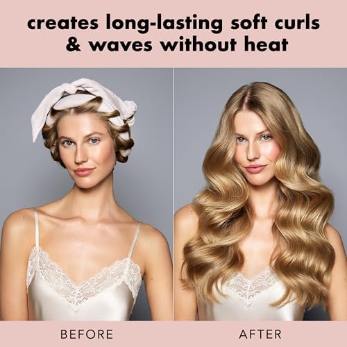 The Hair Edit Heatless Soft Ribbon Velour Curling Rod for Overnight Curls - Image 2