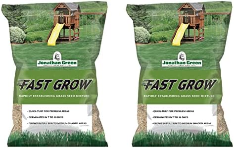 Jonathan Green Fast Grow Grass Seed, 7-Pound (2 Pack) by JonathanGreen