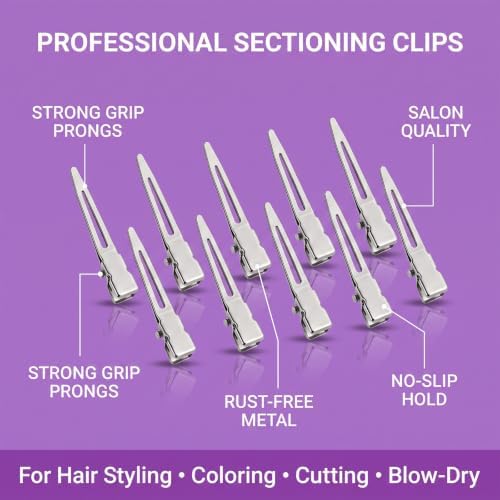 My Hair Tools Hair Extension Tools Set Scissor, Clips and Sew-In Needle - Image 3