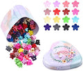 128PCS Baby Girls Mini Hair Claw Clips Flower Hair Hair Accessories Barrattes for School Girls Kids Teens by choicbaby