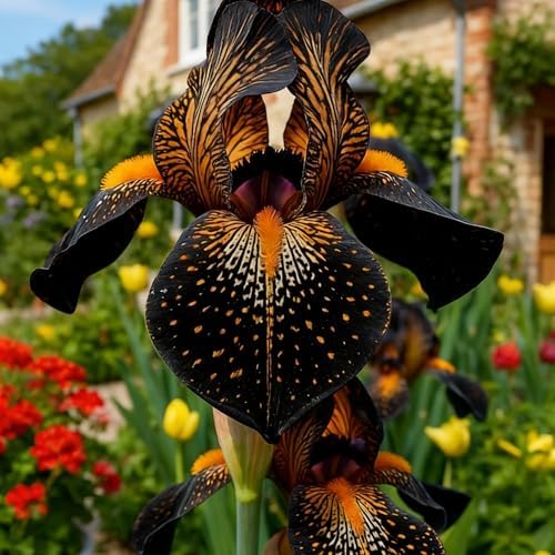Iris Seeds Flower Seed for Planting, 70+ Rare Mixed Iris Seeds, Perennial Flower Plants, Non-GMO Heirloom Plant Seed for Home Garden Outdoor - Image 2