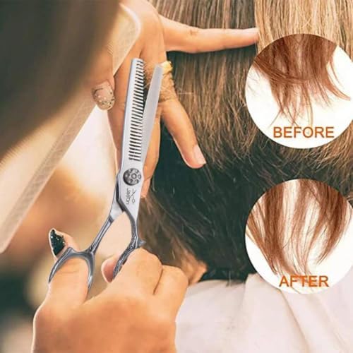 JASON Hair Thinning Scissors Shears - 6" Haircut Blending Scissor 30-Teeth - Image 6