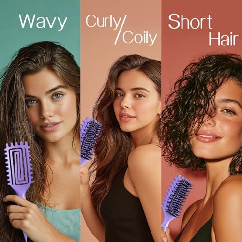 Curly Hair Brush, Curl Brush for Wet & Dry Hair - Image 5