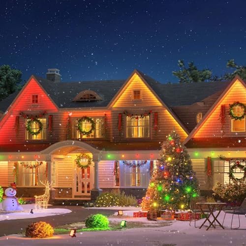 Visther 1W S14 LED String Light Bulbs for Christmas Decorations(Red, Blue) - Image 5