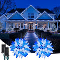 2 Pack 88FT 110 LED C9 Christmas Lights Outdoor Blue White Christmas Lights by Minetom