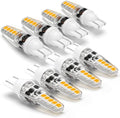 T10 Wedge Base Landscape T5 194 921 LED Bulb 2700K Warm White 3W, 8 Pack by Hylroe